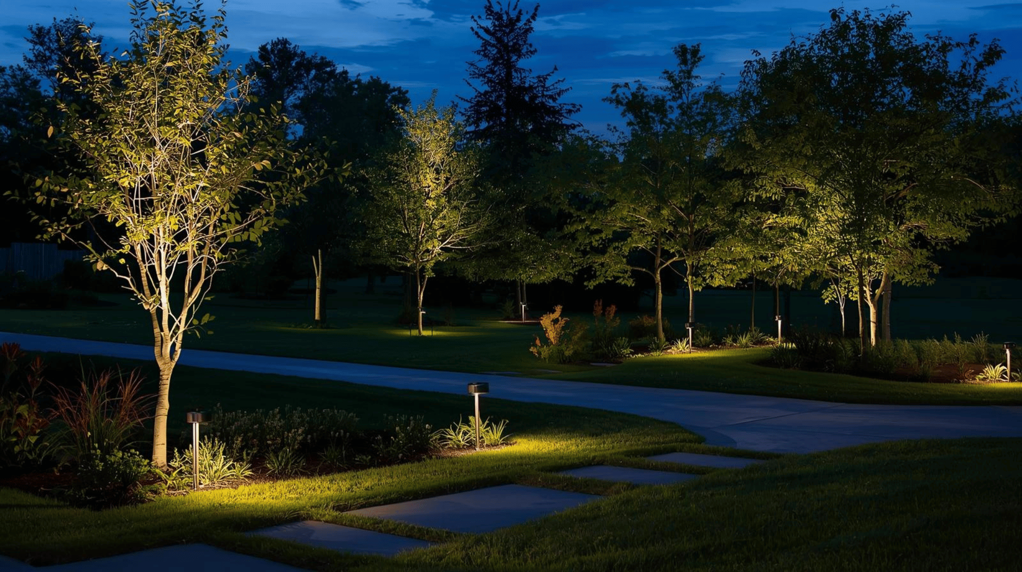 Landscape Lighting Installation